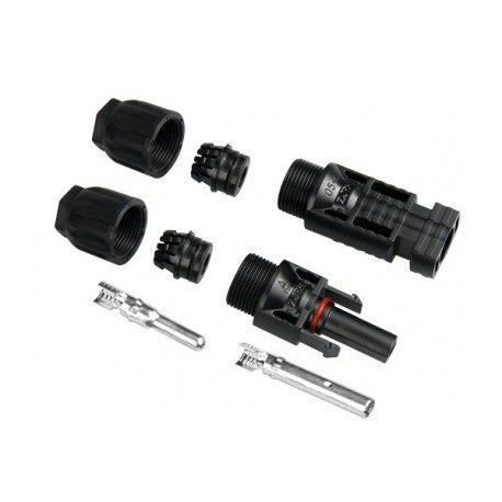CONECTOR  MC4 SENCILLOS - PAR MACHO Y HEMBRA
