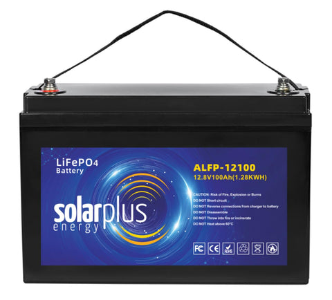 BATERIA LITIO 12.8V 100AH SOLAR PLUS