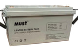 BATERIA LITIO 12.8V 200AH MUST