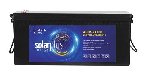 BATERIA LITIO 25.6V 100AH SOLAR PLUS