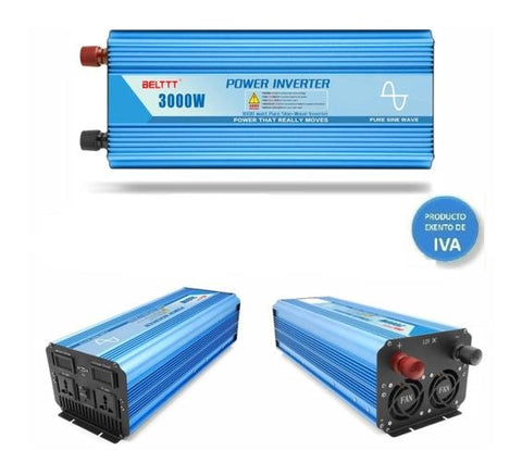 Comprar INVERSOR 12V a 220V - 1500W ONDA MODIFICADA Online - Sonicolor